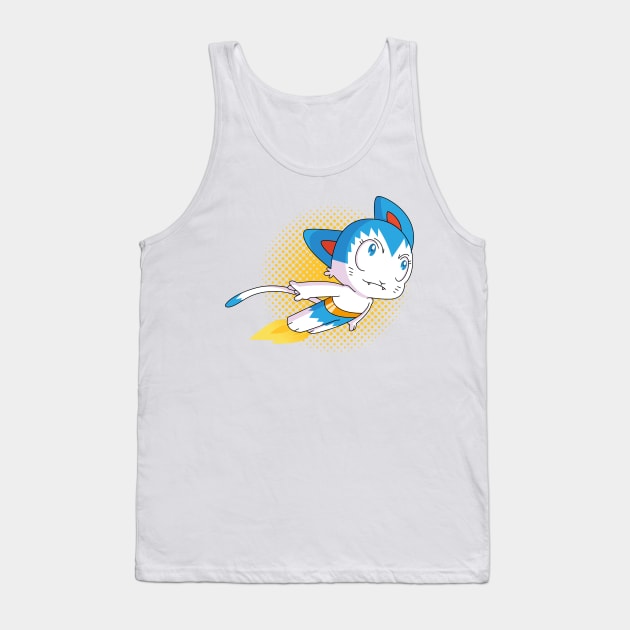 Astro Kitty Tank Top by Atpidarp